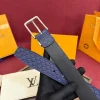 Louis Vuitton LV Iconic Men's Black Leather Belt