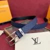 Louis Vuitton LV Iconic Men's Black Leather Belt