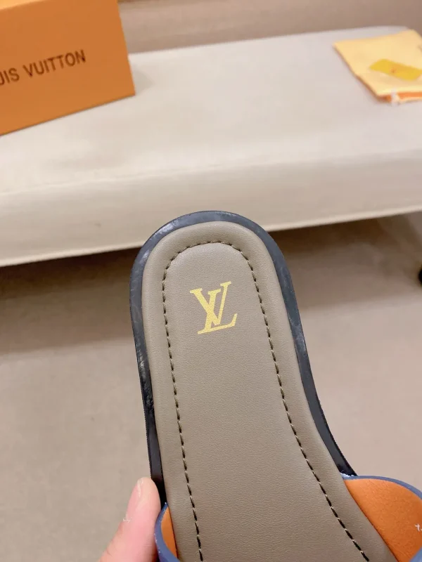 Louis Vuitton Men's Bom Dia Mules - Italian Fabric