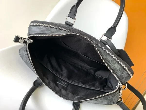Louis Vuitton Men's Briefcase Damier Graphite Canvas