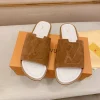 Louis Vuitton Men's Brown Suede Comfort Mules