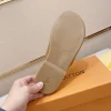 Louis Vuitton Men's Brown Suede Comfort Mules