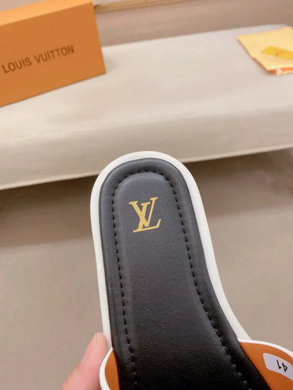 Louis Vuitton Men's Multicolor Canvas Slide