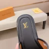 Louis Vuitton Men's Black Canvas Slide - Pool Pillow Mule