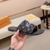 Louis Vuitton Men's Black Canvas Slide - Pool Pillow Mule
