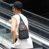 Louis Vuitton Men's Sling Bag in Black Monogram Canvas