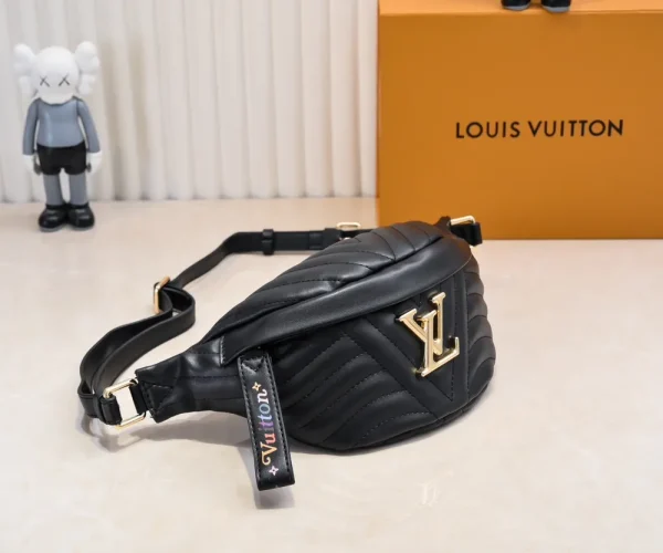 Louis Vuitton New Wave Bumbag Black Leather 2026