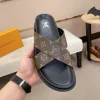 Louis Vuitton Oasis Mule Black Leather Sandal