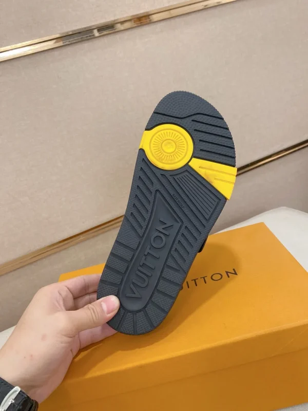 Louis Vuitton Oasis Mule Blue Leather Sandal