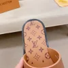 Louis Vuitton Oasis Mule Men's Brown Leather Slide