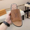 Louis Vuitton Oasis Mule Men's Brown Leather Slide