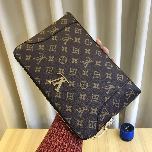 Louis Vuitton Poche Toilette Monogram Canvas Pouch