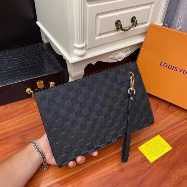Louis Vuitton Pochette Jour GM Black Clutch - 2026
