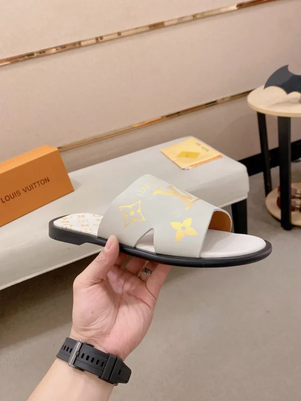 Louis Vuitton Pool Pillow Flat Women's White Slide