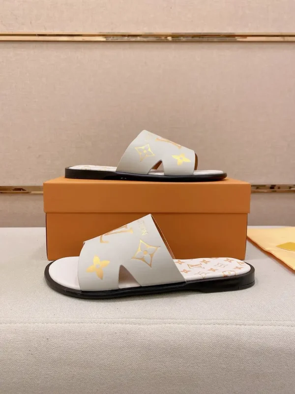 Louis Vuitton Pool Pillow Flat Women's White Slide