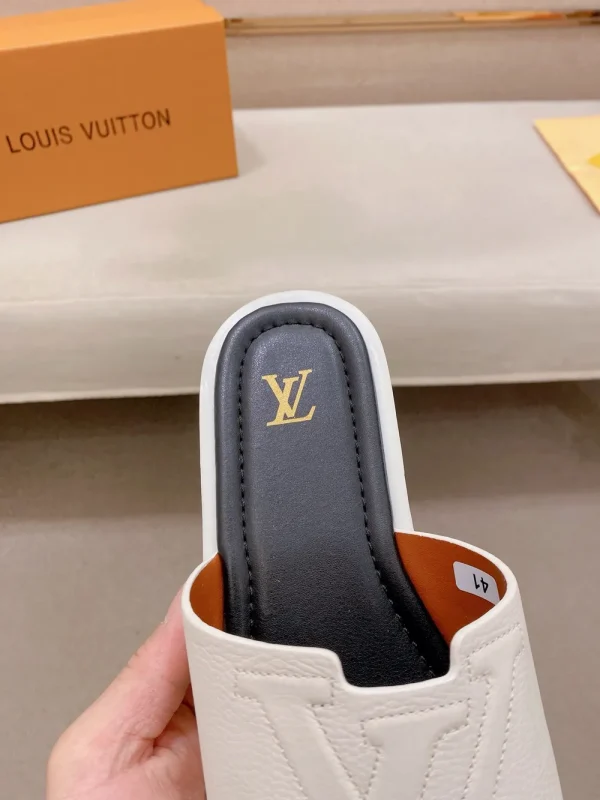Louis Vuitton Pool Pillow Leather Slide - Italian Fabric