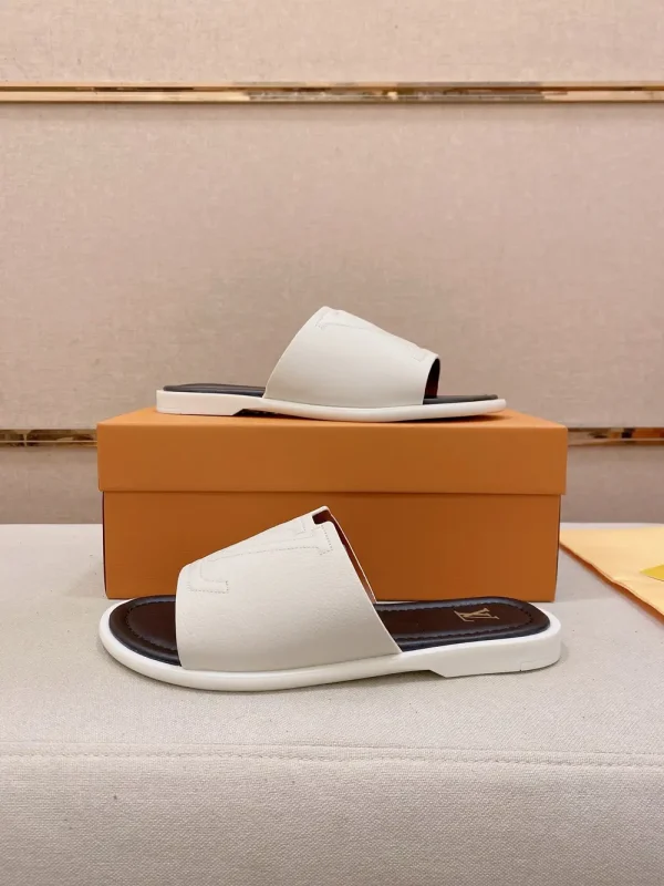 Louis Vuitton Pool Pillow Leather Slide - Italian Fabric