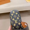 Louis Vuitton Pool Pillow Mule Black Leather Slide