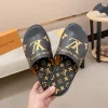 Louis Vuitton Pool Pillow Mule Black Leather Slide