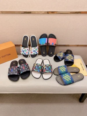 Louis Vuitton Pool Pillow Mule Men's Slide - Italian Craft