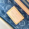 Louis Vuitton Keepall Bandouliere 45 Blue Denim
