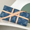 Louis Vuitton Keepall Bandouliere 45 Blue Denim