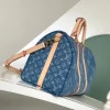 Louis Vuitton Keepall Bandouliere 45 Blue Denim