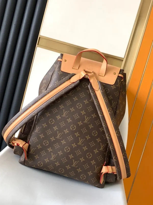 Louis Vuitton Trio Men's Canvas Backpack