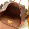Louis Vuitton Trio Men's Canvas Backpack
