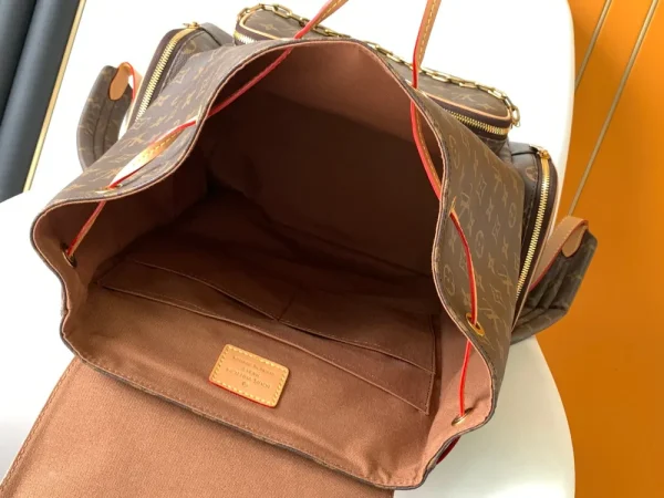 Louis Vuitton Trio Men's Canvas Backpack