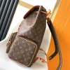 Louis Vuitton Trio Men's Canvas Backpack