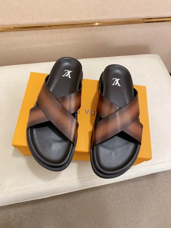 Louis Vuitton Venice Mule Men's Slide Comfort Sole
