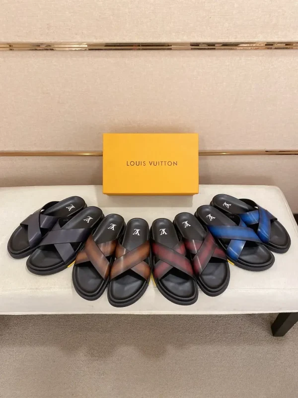 Louis Vuitton Venice Mule Men's Slide Comfort Sole