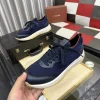 Luxearchive Leather Platform Sneaker - Midnight Black