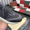 Luxearchive Leather Platform Sneaker - Midnight Black
