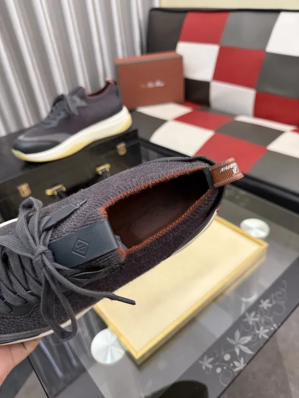 Luxearchive Leather Platform Sneaker - Midnight Black