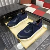 Luxearchive Leather Platform Sneaker - Midnight Black