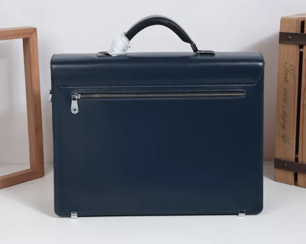 Montblanc Brown Leather Briefcase 2026 Model