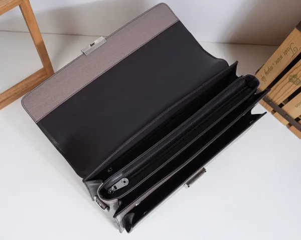 Montblanc Brown Leather Briefcase 2026 Model