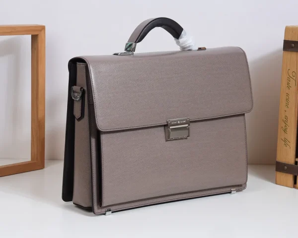 Montblanc Brown Leather Briefcase 2026 Model