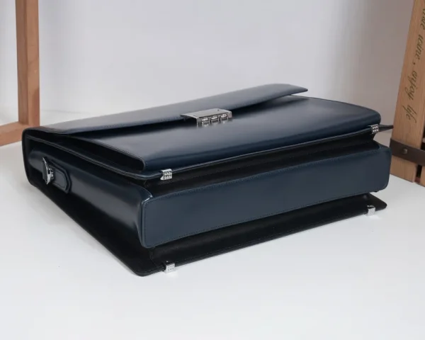 Montblanc Brown Leather Briefcase 2026 Model