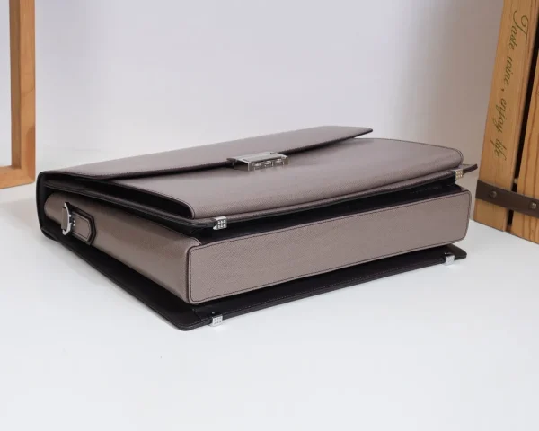 Montblanc Brown Leather Briefcase 2026 Model