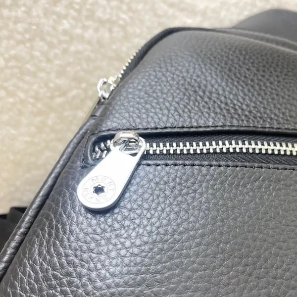 Montblanc Extreme 3.0 Men's Black Leather Sling Bag