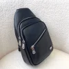 Montblanc Extreme 3.0 Men's Black Leather Sling Bag