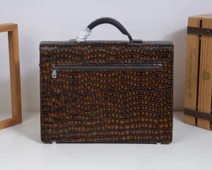 Montblanc Meisterstuck Leather Briefcase 2026 Model