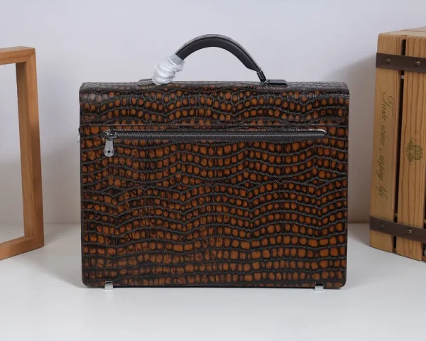 Montblanc Meisterstuck Leather Briefcase 2026 Model