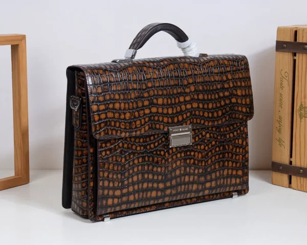 Montblanc Meisterstuck Leather Briefcase 2026 Model