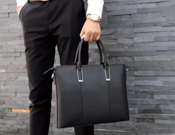 Montblanc Leather Document Case - Boutique Craftsmanship