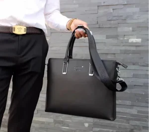 Montblanc Leather Document Case - Boutique Craftsmanship