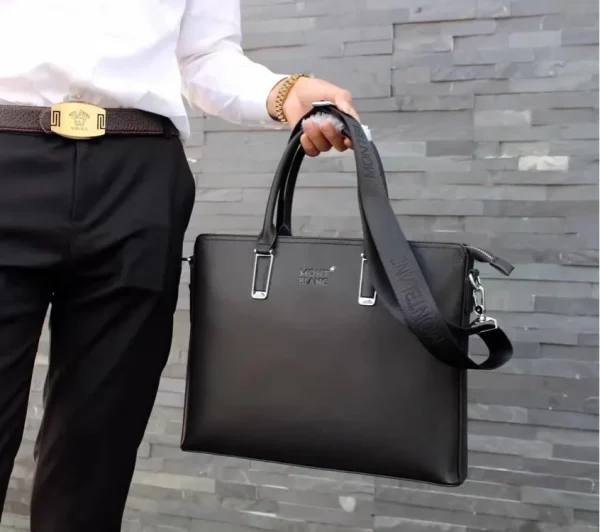 Montblanc Leather Document Case - Boutique Craftsmanship